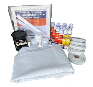 Heng's 9645trkitw Deluxe Rolled Tpo Membrane Plus Installation Kit - 9'6" X 45', White - 9645TRKITW Heng's 9645trkitw Deluxe Rolled Tpo Membrane Plus Installation Kit - 9'6" X 45', White - 9645TRKITW