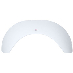 Icon 01932 Single Fender Skirt For Sunline Que Fs1932 - Polar White - 1932