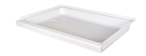 Icon 15244 Shower Pan Assembly Sp2440lh-pw, Left Hand Drain - 15244