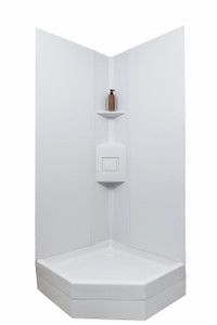Icon 15246 Neo-angle Shower 90° Shower Surround Kit - 15246 Icon 15246 Neo-angle Shower 90° Shower Surround Kit - 15246