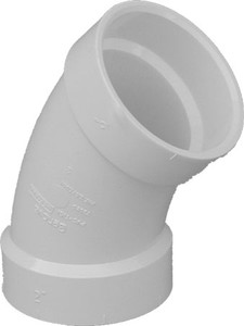 Lasalle Bristol 672403 Elbow Street 3x45 Pvc Sch 40 - 672403 Lasalle Bristol 672403 Elbow Street 3x45 Pvc Sch 40 - 672403