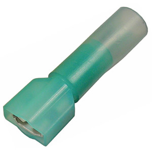 Pico 2228pt Crimp & Heat Shrink Quick Connect - 0.250" Female, 16-14 Awg (blue), 5-pack - 2228PT