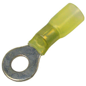 Pico 2234pt Crimp & Heat Shrink Ring Terminal - 3/8" Stud, 12-10 Awg (yellow), 5-pack - 2234PT
