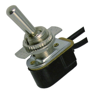 Pico 5547pt Toggle Switch With Indicator Plate - On-off, 120 Vac, 6 Amp / 240 Vac, 3 Amp - 5547PT