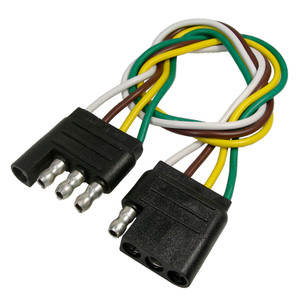 Pico 0712pt 4-way Trailer Connector With Polarized Male & Female Ends - 12", 16 Awg - 0712PT Pico 0712pt 4-way Trailer Connector With Polarized Male & Female Ends - 12", 16 Awg - 0712PT