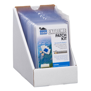 Quick Roof Ube46kitds Extreme Patch Kit (4) 4" X 6", 12 Ct Display - UBE46KITDS Quick Roof Ube46kitds Extreme Patch Kit (4) 4" X 6", 12 Ct Display - UBE46KITDS