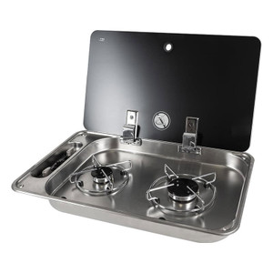 Suburban 3045ast Suburban/can Dual Burner, Drop In Gas Cooktop - 3045AST Suburban 3045ast Suburban/can Dual Burner, Drop In Gas Cooktop - 3045AST