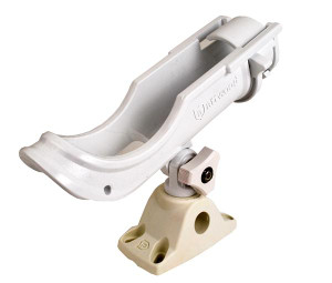 Attwood - Attwood Rod Holder White - 5009W4 Attwood - Attwood Rod Holder White - 5009W4