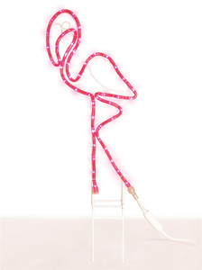 Faulkner - 2' Led Pink Flamingo  120v Yd Light - 20520