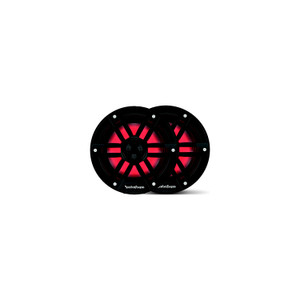 Rockford Fosgate - Rockford Fosgate M16B Color Optix Marine 2-Way Speakers, 6" Black - M1-6B Rockford Fosgate - Rockford Fosgate M16B Color Optix Marine 2-Way Speakers, 6" Black - M1-6B