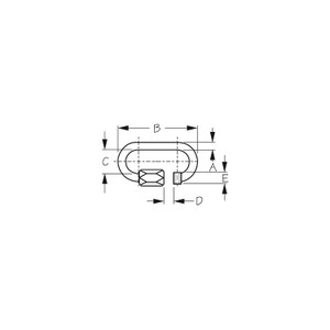 Sea-Dog Line - Sea-Dog 153012 Quick Link 4-1/8" Stainless - 153012 Sea-Dog Line - Sea-Dog 153012 Quick Link 4-1/8" Stainless - 153012