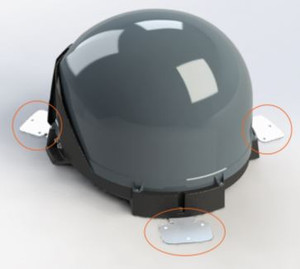 King - Tailgater/quest Removable Roof Mt. - MB600