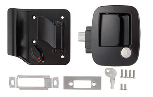 Ap Products - Bauer Metal Travel Trailer Lock Blk - 013-688 Ap Products - Bauer Metal Travel Trailer Lock Blk - 013-688