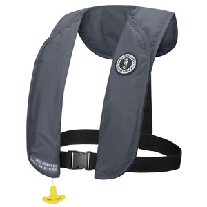 Mustang Surv - Lifevest  Mit 70 Man. Inflate  Grey - MD4031-191-0