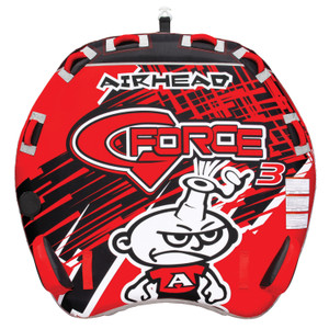 Airhead Aht3gf G-force 3 Inflatable 3 Person Towable Tube - AHT3GF Airhead Aht3gf G-force 3 Inflatable 3 Person Towable Tube - AHT3GF