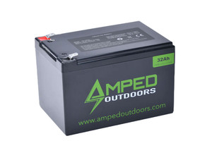 Amped Outdoors Ao4s32 Lithium Battery With 5a Charger - 14.8v / 32ah - AO4S32 Amped Outdoors Ao4s32 Lithium Battery With 5a Charger - 14.8v / 32ah - AO4S32