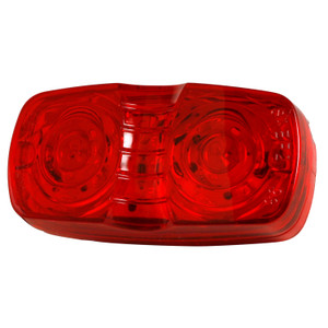 Grote G4602-3 Hi Count Square-corner 13-diode Led Clearance Marker Light - Red (bulk Packaging) - G4602-3