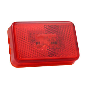 Grote 47502 Supernova Led Clearance Marker Light With Built-in Reflector - Red - 47502