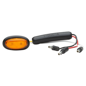 Grote 49383 Dual Intensity Micronova Led Clearance Marker Light With Grommet - Amber - 49383