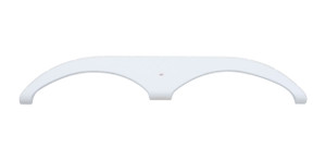 Icon 01703 Tandem Axle Fender Skirt Fs1703 For Gulf Stream - Polar White - 1703