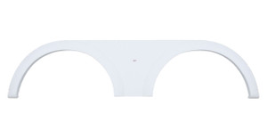 Icon 01734 Tandem Axle Fender Skirt Fs1734 For Keystone - Polar White - 1734