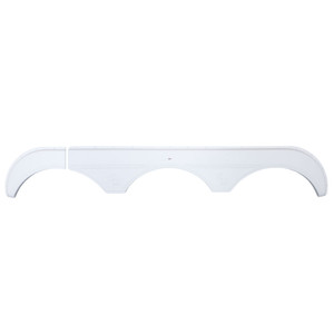 Icon 12658 Triple Axle Fender Skirt Fs2658 For Sunnybrook - Polar White - 12658