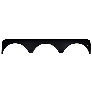 Icon 01821 Triple Axle Fender Skirt Fs1821 For Gulf Stream - Black - 1821