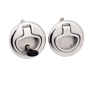 Whitecap S-0235c Stainless Steel Compression Handle - 3", Non-locking - S-0235C