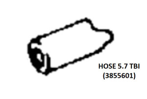 Brp - Hose 5.7 Tbi (3855601) - 3855601