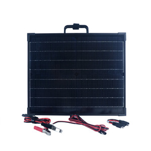 Nature Power - 40-watt Briefcase Monocrystalline Solar Panel (55701) - 55701
