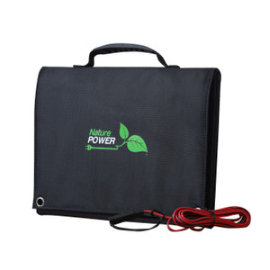 Nature Power - 40-watt 12 Volt Folding Solar Panel (55040) - 55040