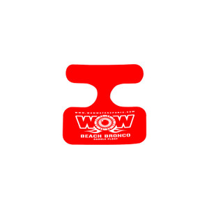 WOW Watersports - WOW 142140 Saddle Beach Bronco, Red - 14-2140 WOW Watersports - WOW 142140 Saddle Beach Bronco, Red - 14-2140