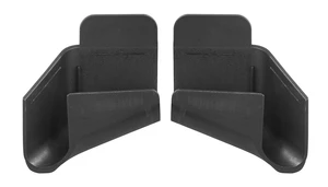 Jr Products - Rain Gutter Spouts  Black - 389BK-A