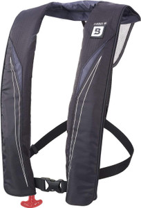 Bluestorm Bs-sl6f-21-blk Cirrus 26 Conv Inflatable Pfd - Apex Black - BS-SL6F-21-BLK Bluestorm Bs-sl6f-21-blk Cirrus 26 Conv Inflatable Pfd - Apex Black - BS-SL6F-21-BLK