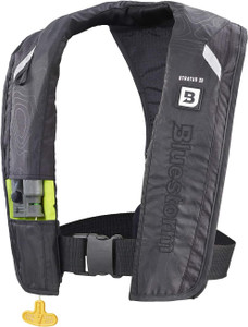 Bluestorm T1h-19-blk Stratus 35 Inflatable Pfd - Apex Black - T1H-19-BLK Bluestorm T1h-19-blk Stratus 35 Inflatable Pfd - Apex Black - T1H-19-BLK