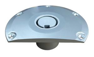 Forestar Industries 380015-sdg 9" Base For Posipost 2-3/8" Keyed Removable Pedestal - Flat Side, Die Cast Aluminum - 380015-SDG Forestar Industries 380015-sdg 9" Base For Posipost 2-3/8" Keyed Removable Pedestal - Flat Side, Die Cast Aluminum - 380015-SDG