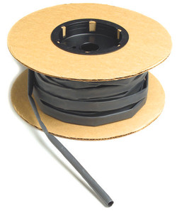 Grote 83-4999 Single Wall 2:1 Heat Shrink Tubing - Black - 83-4999