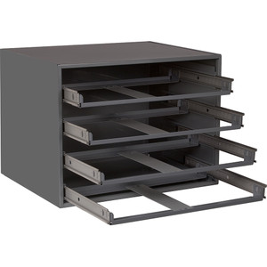 Grote 83-6660 Heavy-duty Storage Racks & Tray - 4 Tray - Easy Glide Slide Rack - 83-6660