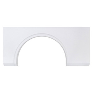 Icon 15917 Single Axle Fender Skirt Fs5917 - Unpainted - 15917