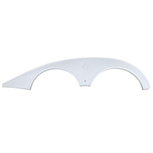 Icon 15318 Tandem Axle Fender Skirt Fs5318 For Jayco - Polar White (rh) - 15318