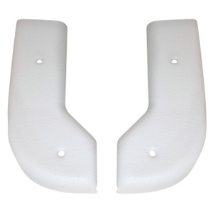 Icon 14330 Corner Cap For Fleetwood - Lh & Rh Rear, Polar White - 14330 Icon 14330 Corner Cap For Fleetwood - Lh & Rh Rear, Polar White - 14330
