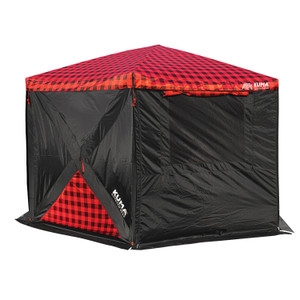 Kuma 507-km-sbddg-rb Super Bear Den Deluxe Gazebo - Red/black - 507-KM-SBDDG-RB