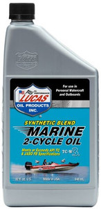 Lucas Oil 10860 Synthetic Blend 2-cycle Marine Oil - 1 Quart - 10860 Lucas Oil 10860 Synthetic Blend 2-cycle Marine Oil - 1 Quart - 10860