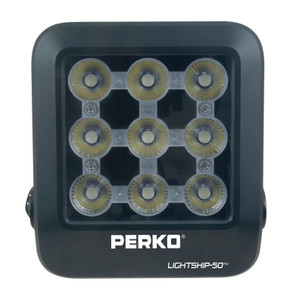 Perko 1643050f0b Lightship 50 High Performance Led Floodlight - 7,500 Lumens, Black - 1643050F0B Perko 1643050f0b Lightship 50 High Performance Led Floodlight - 7,500 Lumens, Black - 1643050F0B