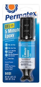 Permatex 84101 General Purpose 5 Minute Gel Epoxy - 25 Ml - 84101