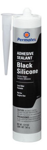 Permatex 81173 Black Silicone Adhesive Sealant - 12.9 Oz. - 81173