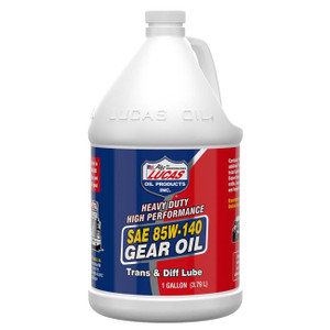 Lucas Oil SAE 85W-140 Plus H/D Gear Oil - 1 Gallon - 10045