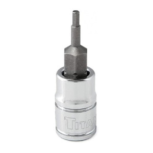 Titan 5/64 in 1/4 in Drive Hex Bit Socket - Titan 5/64 in 1/4 in Drive Hex Bit Socket -