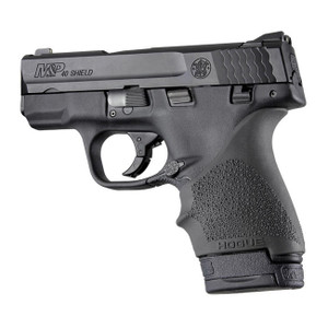 Hogue HandAll Beavertail Grip Sleeve: S&W M&P Shield Ruger LC9/EC9 (Black) - 18400 Hogue HandAll Beavertail Grip Sleeve: S&W M&P Shield Ruger LC9/EC9 (Black) - 18400