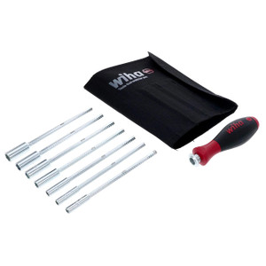 Wiha SoftFinish Drive-Loc VI Nut Driver Set - Metric (8 Piece Set) - 28198